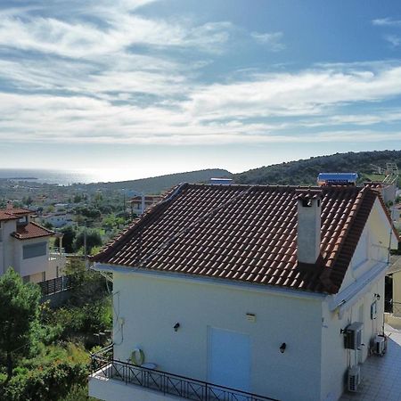 Beautiful Maisonette With A View To The Mountains And The Sea Agia Marina  Zewnętrze zdjęcie