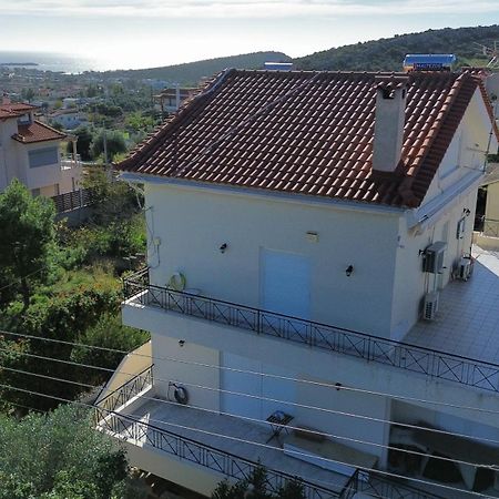 Beautiful Maisonette With A View To The Mountains And The Sea Agia Marina  Zewnętrze zdjęcie