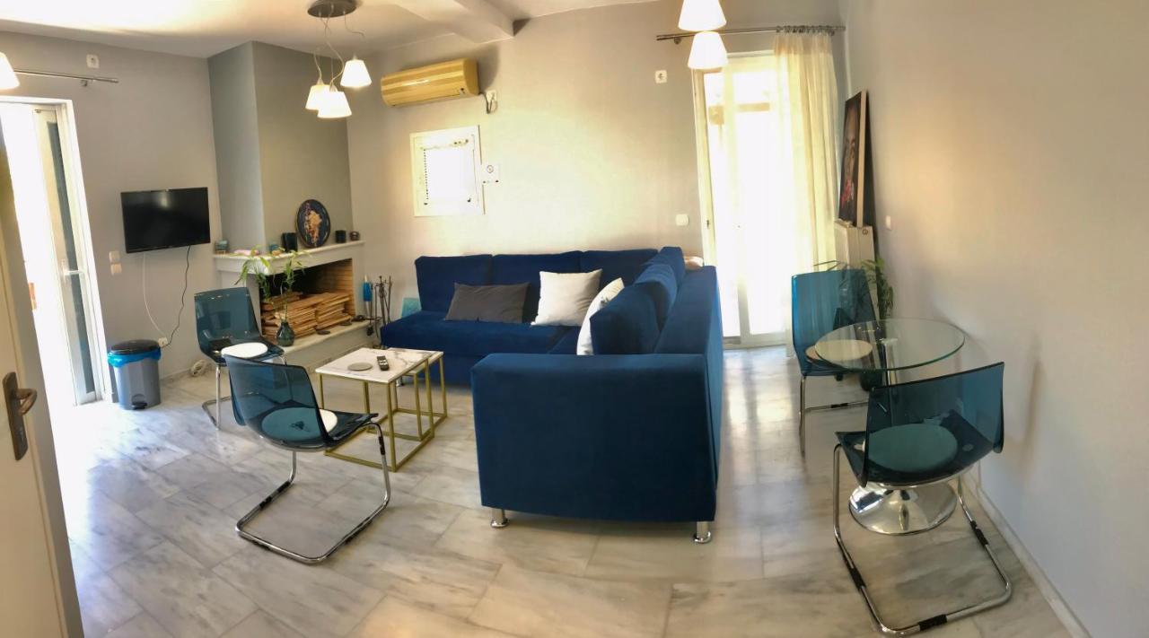 Beautiful Maisonette With A View To The Mountains And The Sea Agia Marina  Zewnętrze zdjęcie