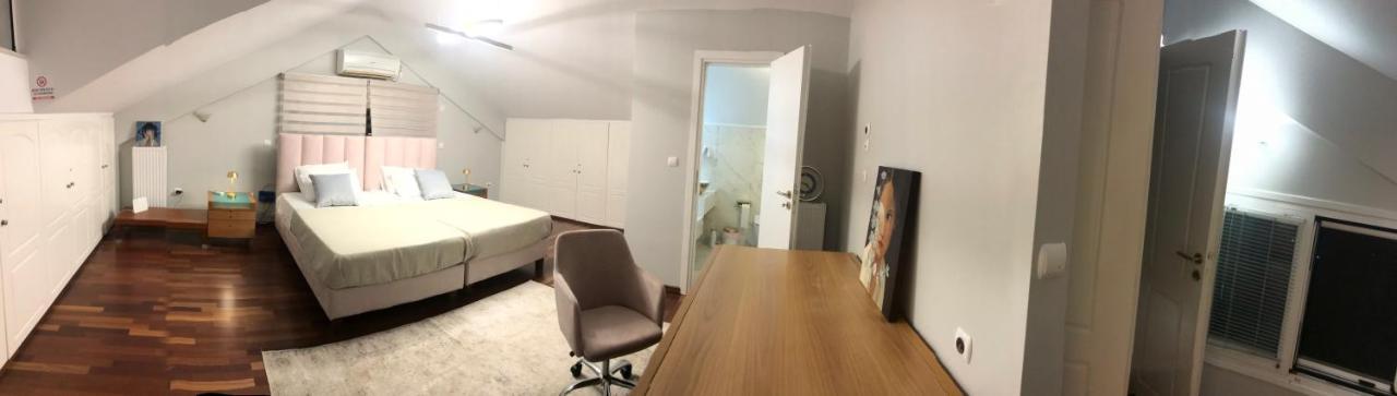 Beautiful Maisonette With A View To The Mountains And The Sea Agia Marina  Zewnętrze zdjęcie