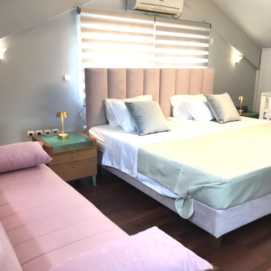 Beautiful Maisonette With A View To The Mountains And The Sea Agia Marina  Zewnętrze zdjęcie