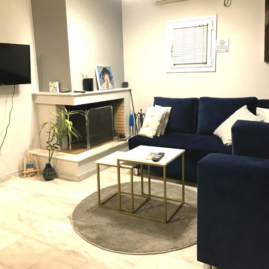 Beautiful Maisonette With A View To The Mountains And The Sea Agia Marina  Zewnętrze zdjęcie