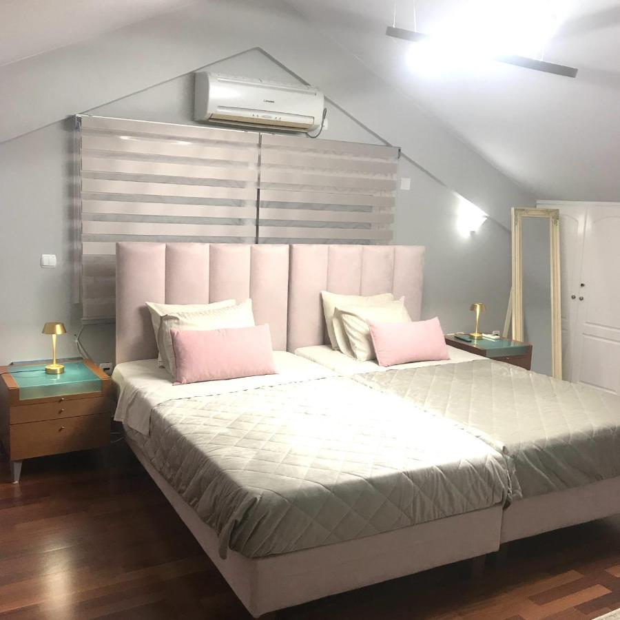 Beautiful Maisonette With A View To The Mountains And The Sea Agia Marina  Zewnętrze zdjęcie